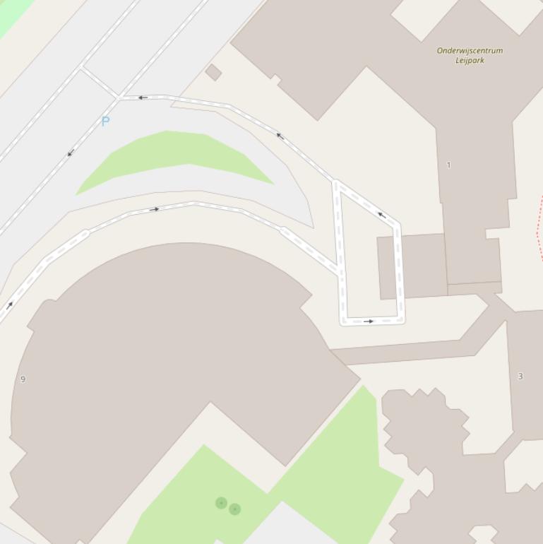 Kaart van de Professor Stoltehof.