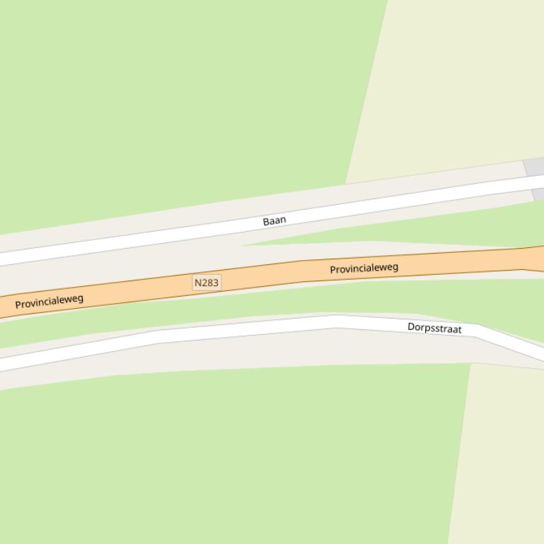 Kaart van  Provincialeweg-Zuid.