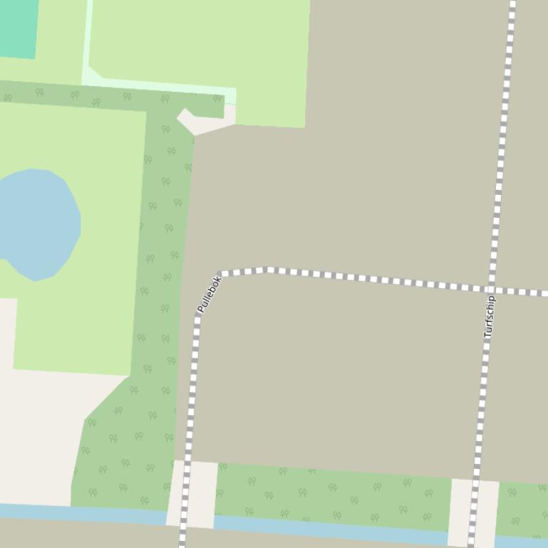 Kaart van  Pullebok.