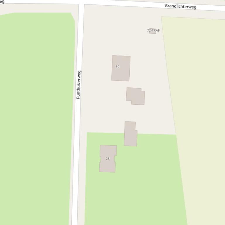 Kaart van de Punthuizerweg.