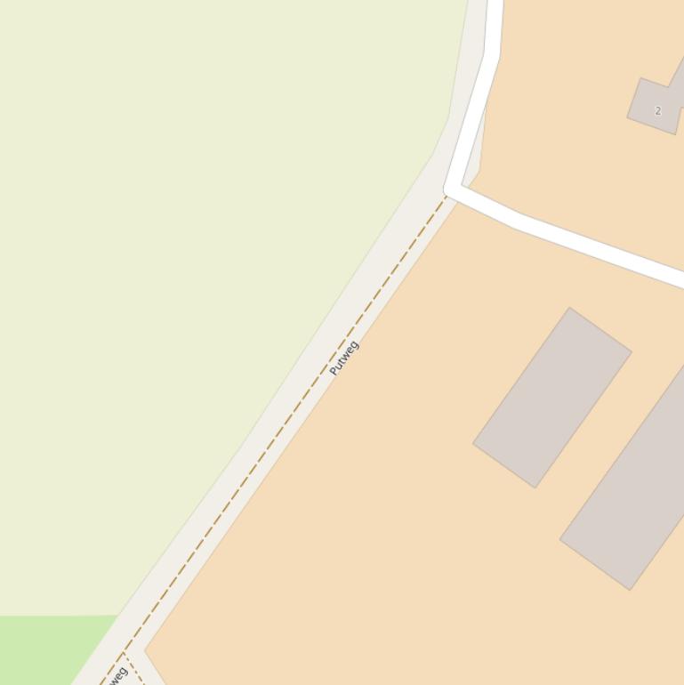 Kaart van de Putweg.