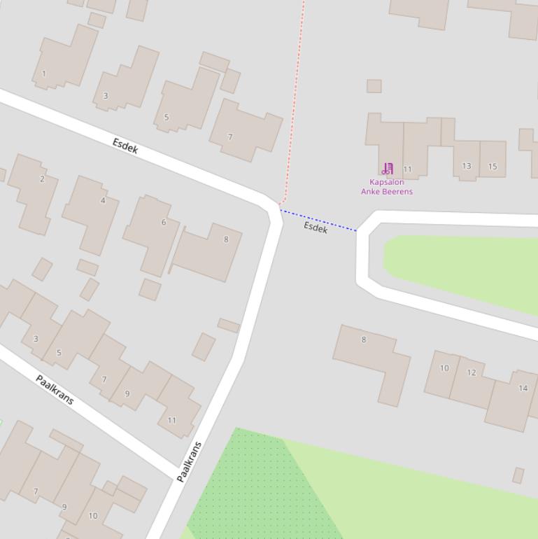 Kaart van  Raatakker.