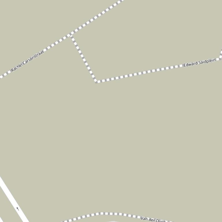 Kaart van het Rachel Carsonpad.