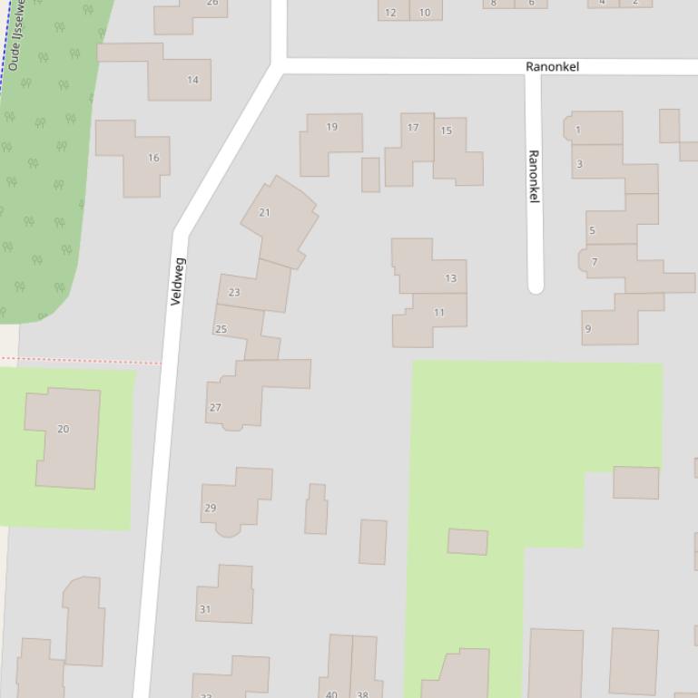 Kaart van  Ranonkel.