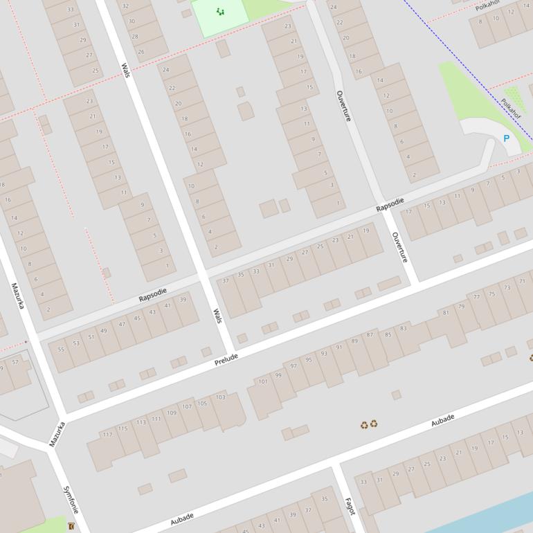 Kaart van  Rapsodie.