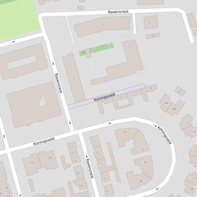 Kaart van  Ravensnest.