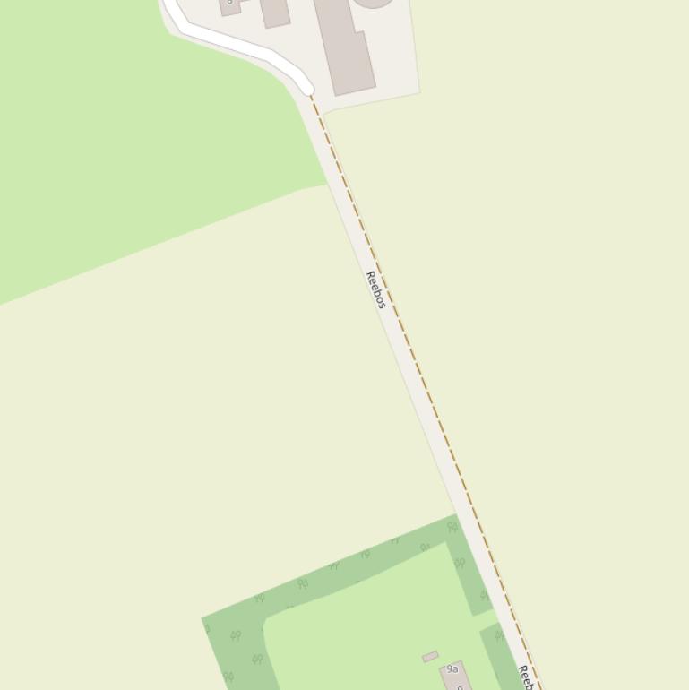 Kaart van het Reebos.