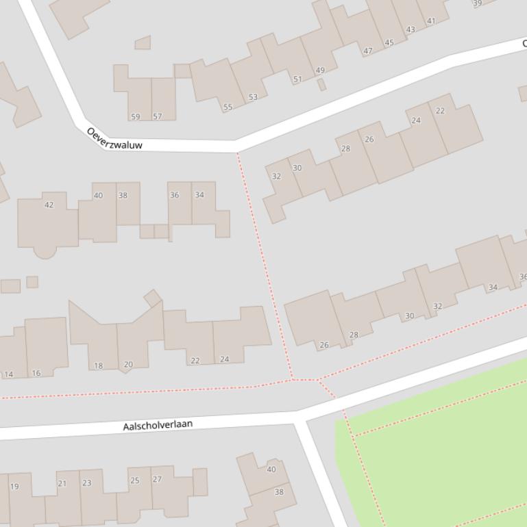 Kaart van het Reigerpad.