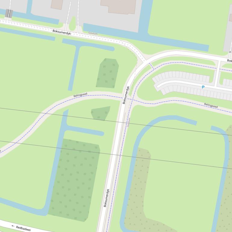 Kaart van  Relingpaad.