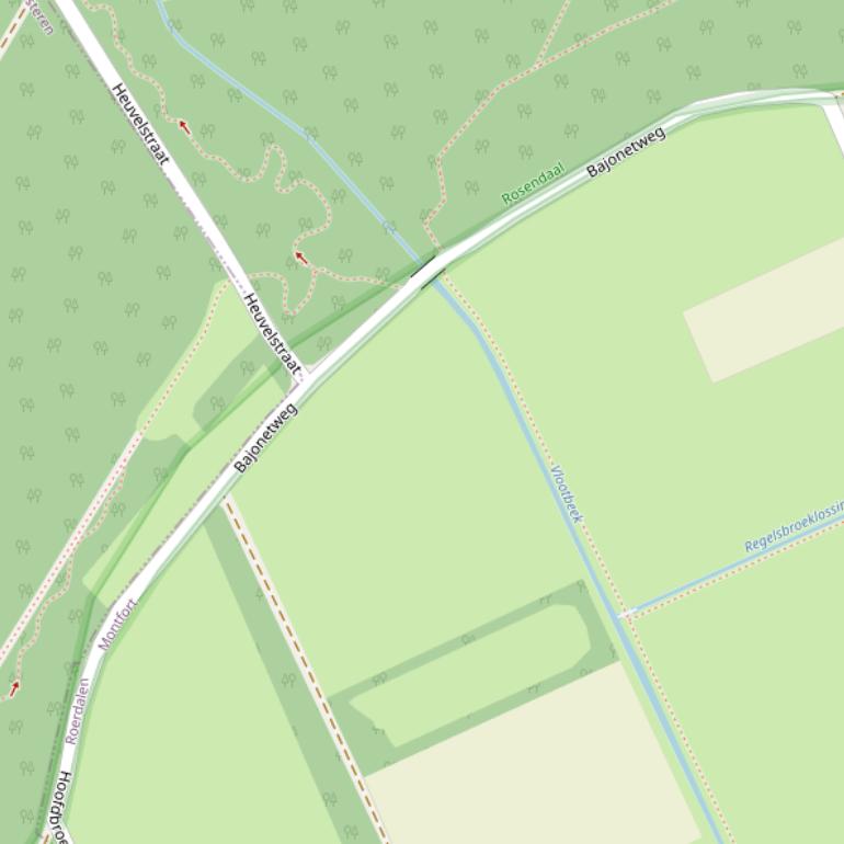 Kaart van de Renserweg.