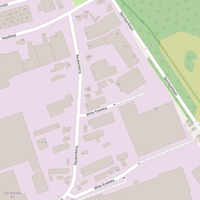 Kaart van  Reubenberg.