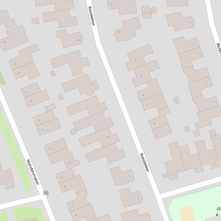 Kaart van  Rietdekker.