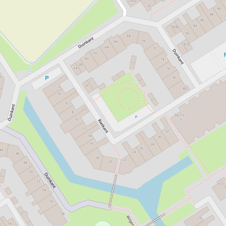 Kaart van  Rietkant.