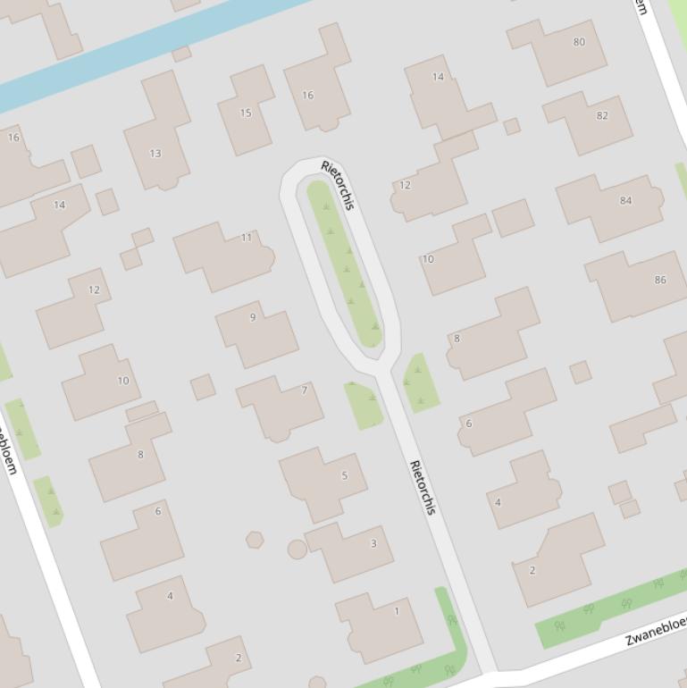 Kaart van  Rietorchis.