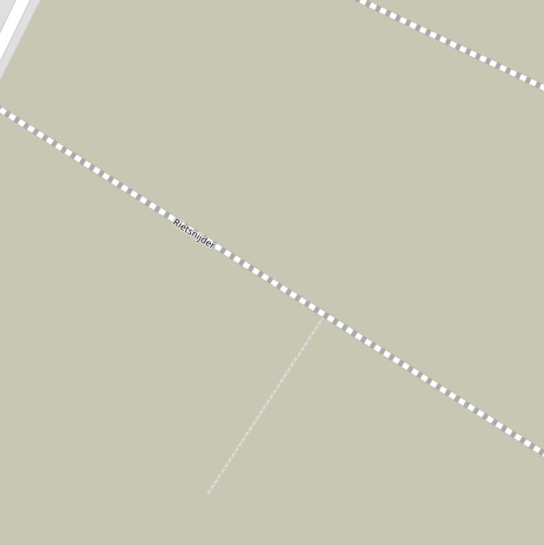 Kaart van  Rietsnijder.