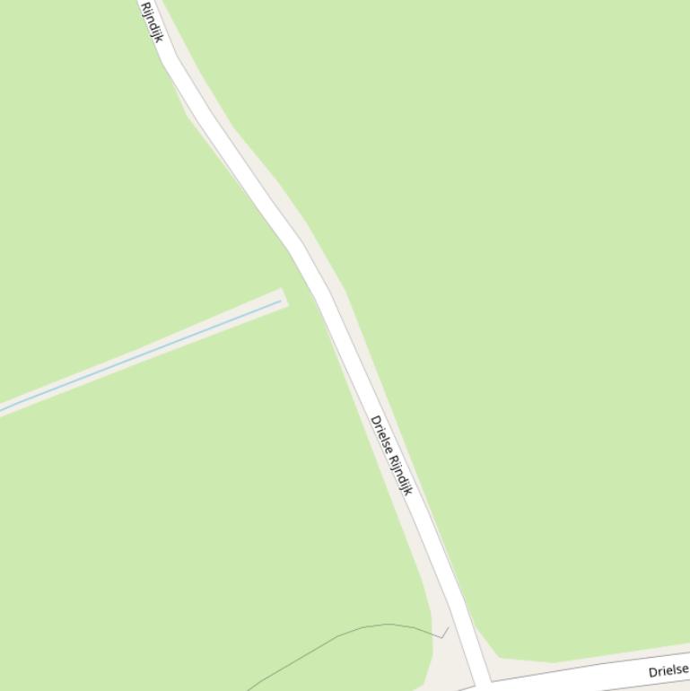 Kaart van de Rijnbeekstraat.