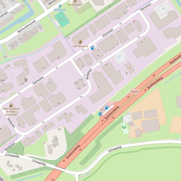 Kaart van  Ringoven.