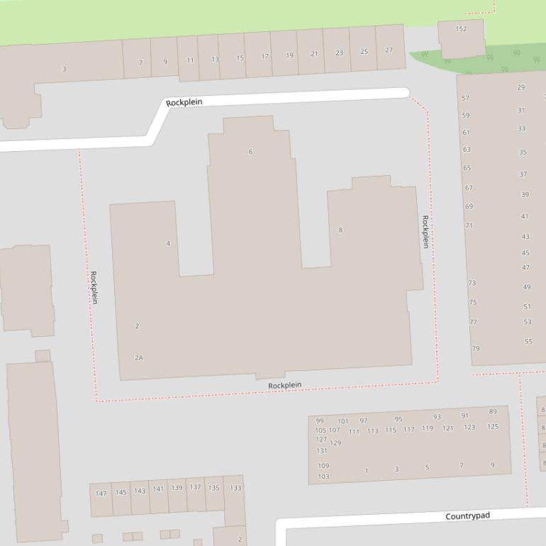 Kaart van het Rockplein.