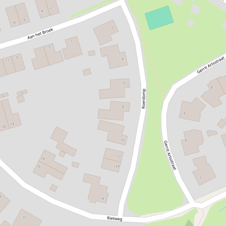 Kaart van  Roerdomp.