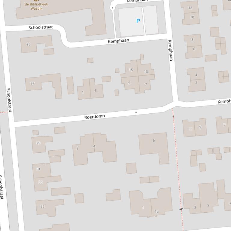 Kaart van  Roerdomp.