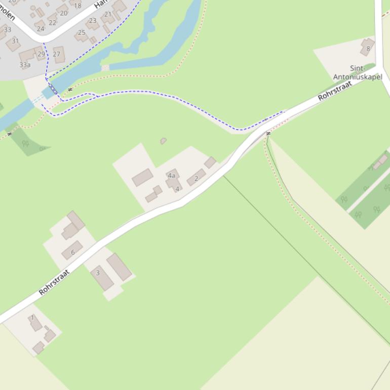 Kaart van de Rohrstraat.