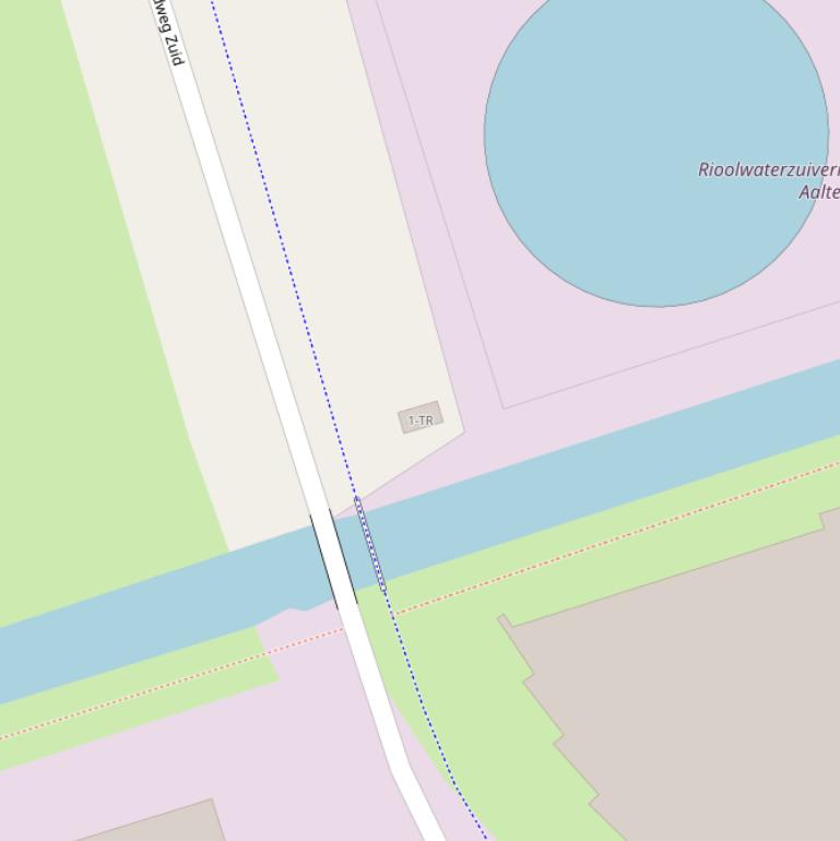 Kaart van  Rondweg Zuid.