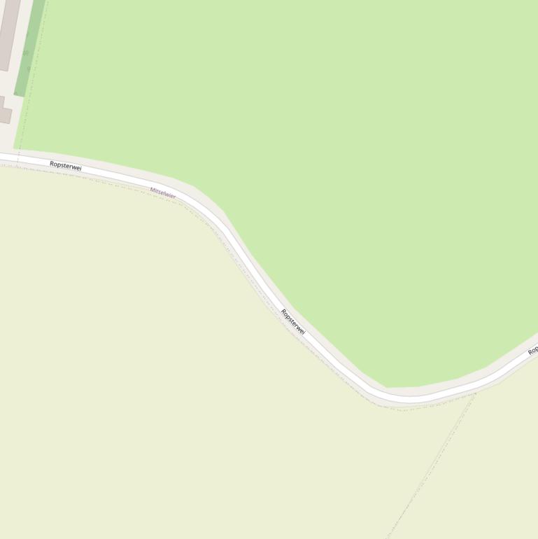 Kaart van  Ropsterwei.