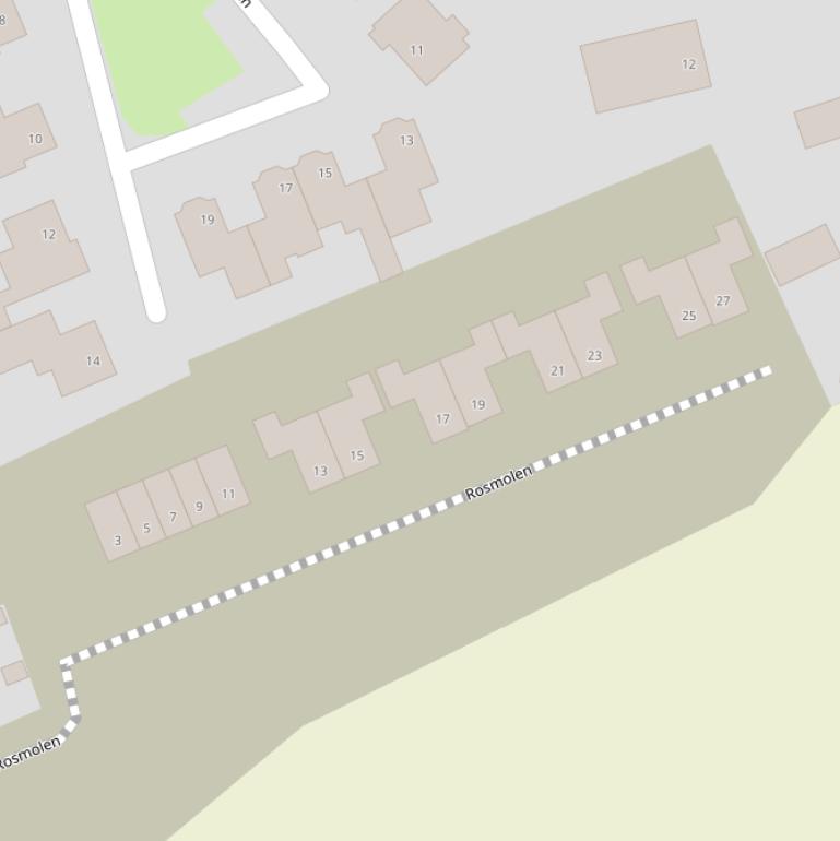 Kaart van  Rosmolen.