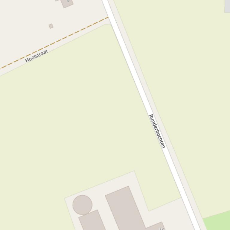 Kaart van  Runderbochten.