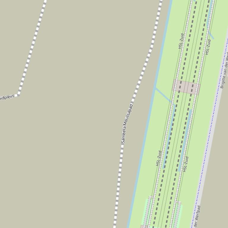 Kaart van het Sameera Moussapad.