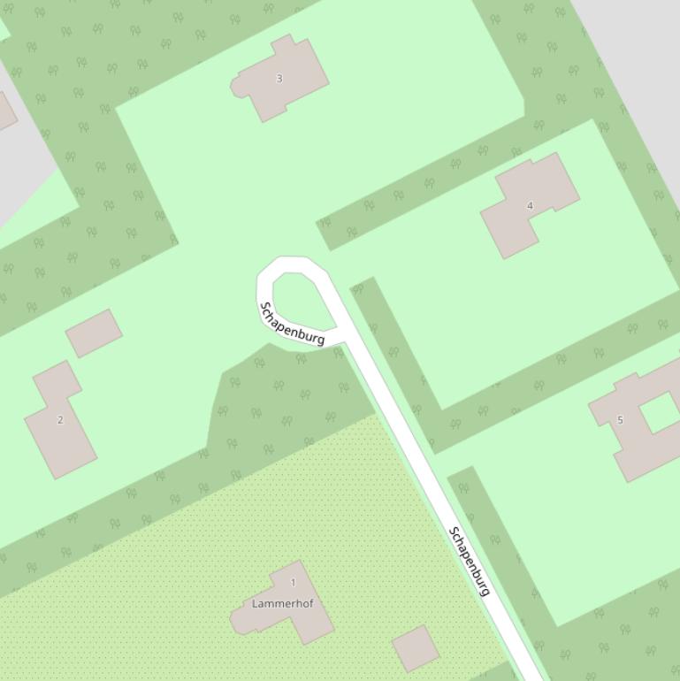 Kaart van  Schapenburg.