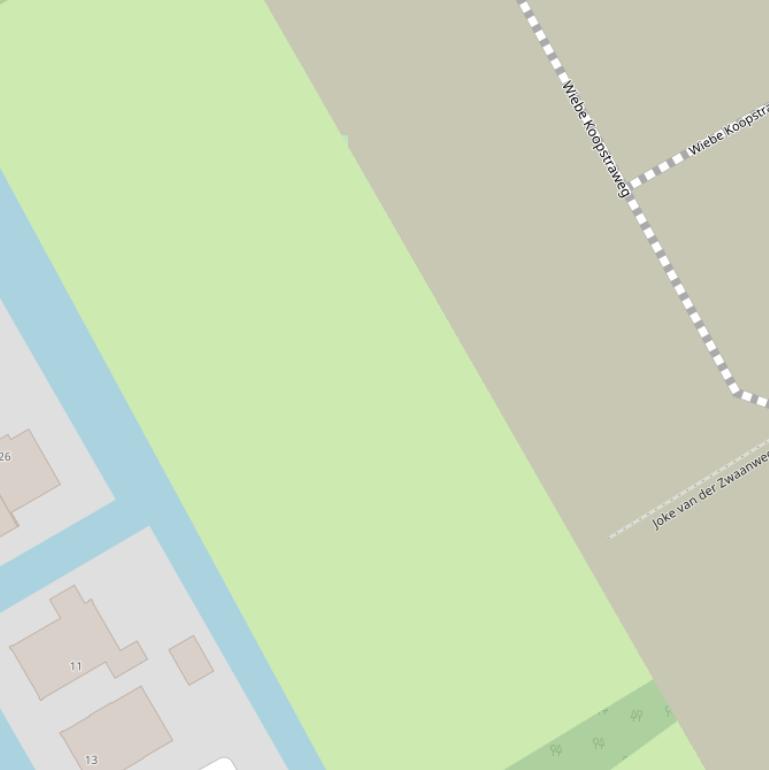 Kaart van het Scheepsbouwer Hogervorstpad.