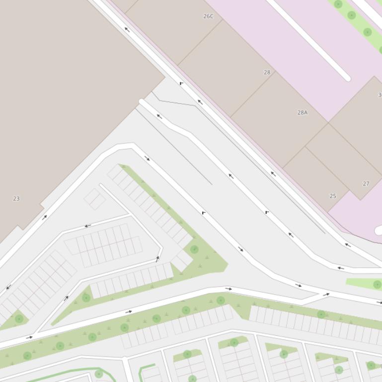 Kaart van de Scheepvaartweg.