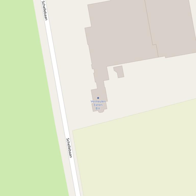 Kaart van  Schellebaan.