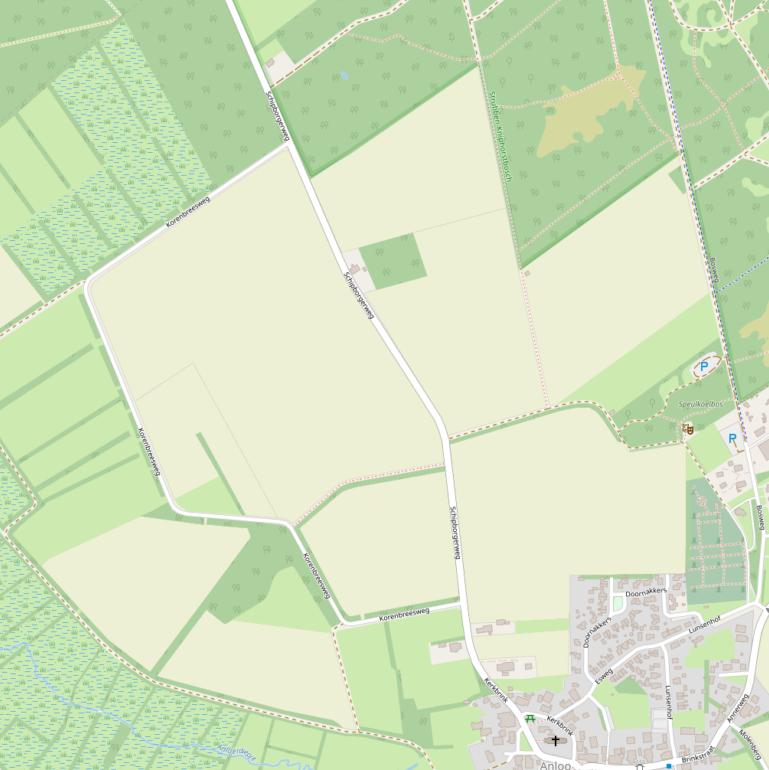 Kaart van de Schipborgerweg.