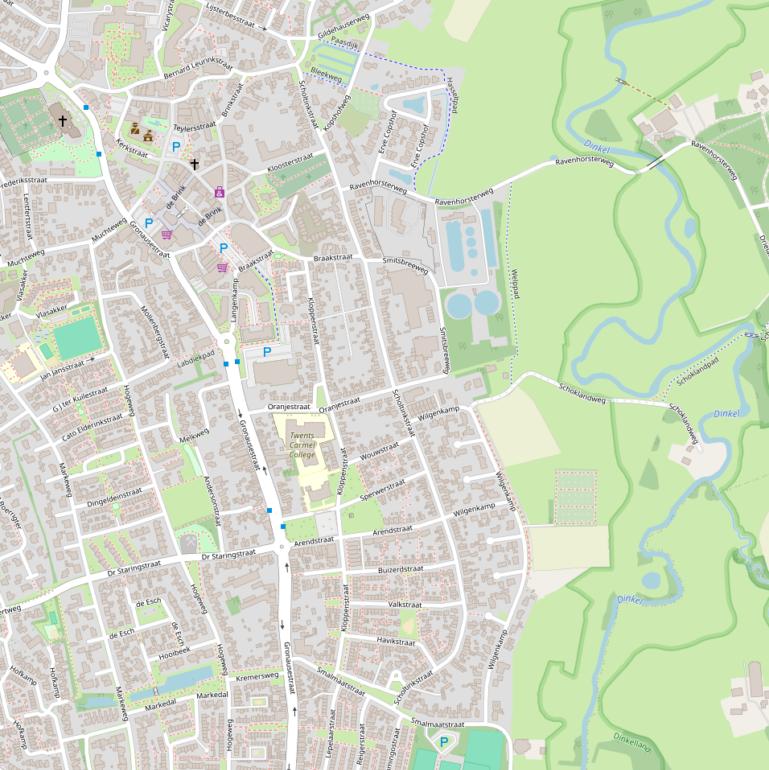 Kaart van de Scholtinkstraat.