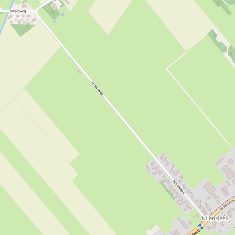 Kaart van de Schoolweg.