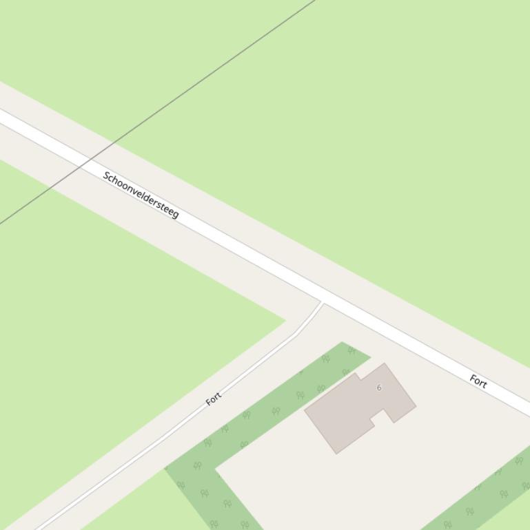 Kaart van de Schoonveldersteeg.