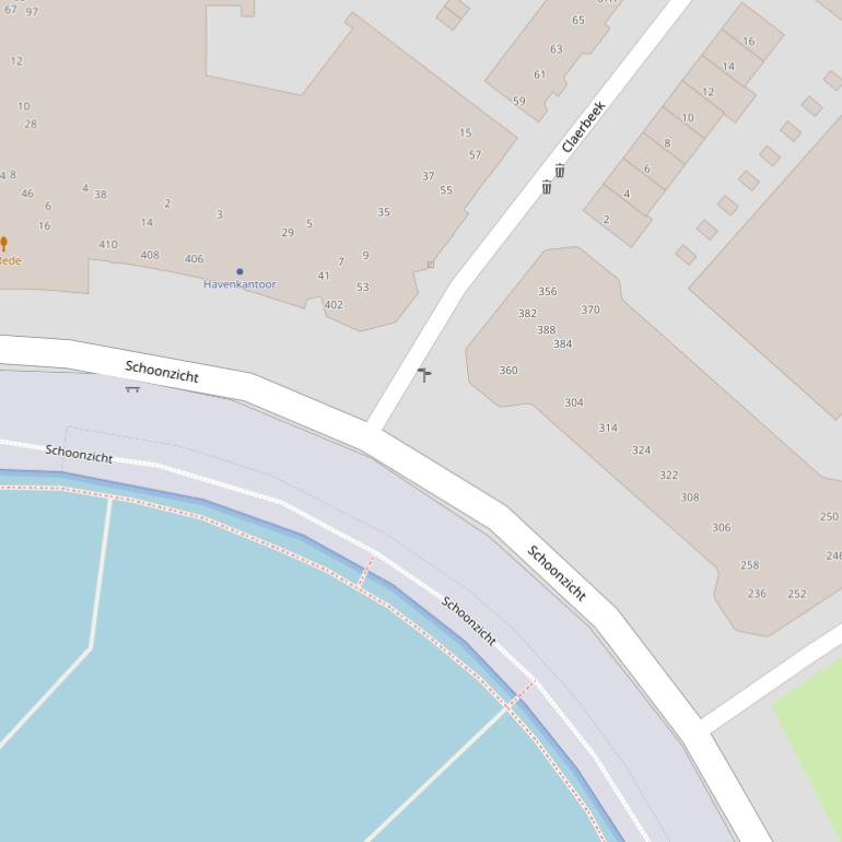 Kaart van  Schoonzicht.