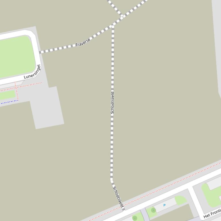 Kaart van het Schootsveld.