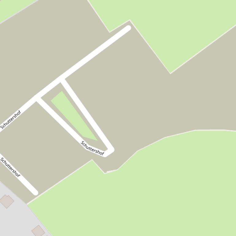 Kaart van de Schuttershof.