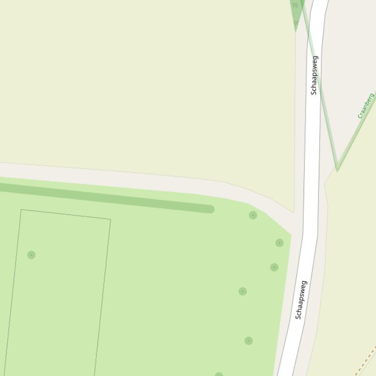 Kaart van de Schuttersweg.