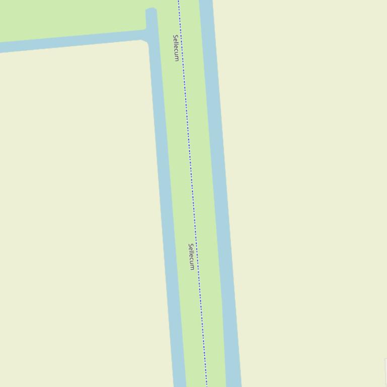 Kaart van  Sellecum.