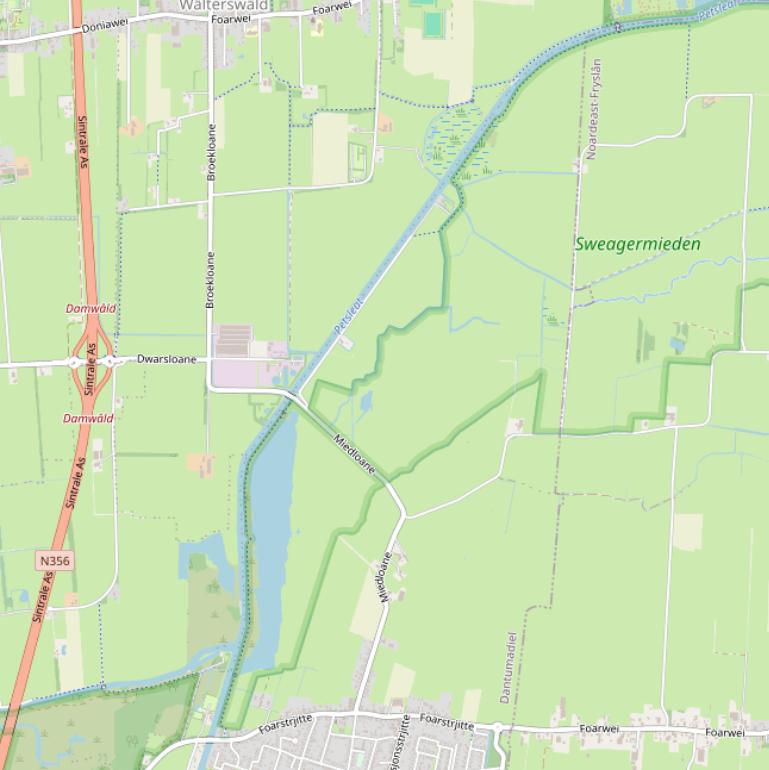 Kaart van  Sennaerspaad.