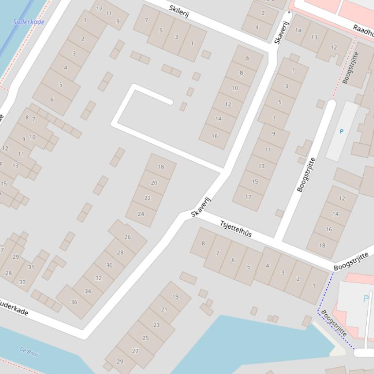 Kaart van  Skaverij.