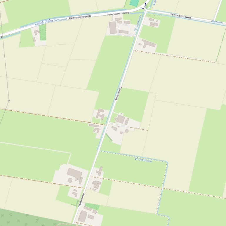 Kaart van de Slenkenweg.