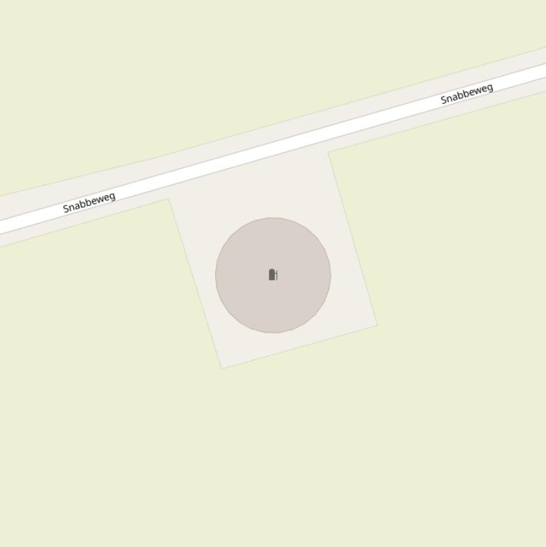 Kaart van de Snabbeweg.