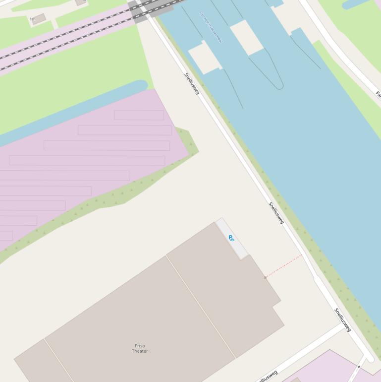 Kaart van de Snelliusweg.