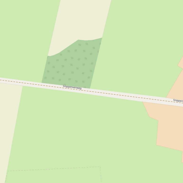 Kaart van de Snippenvenweg.