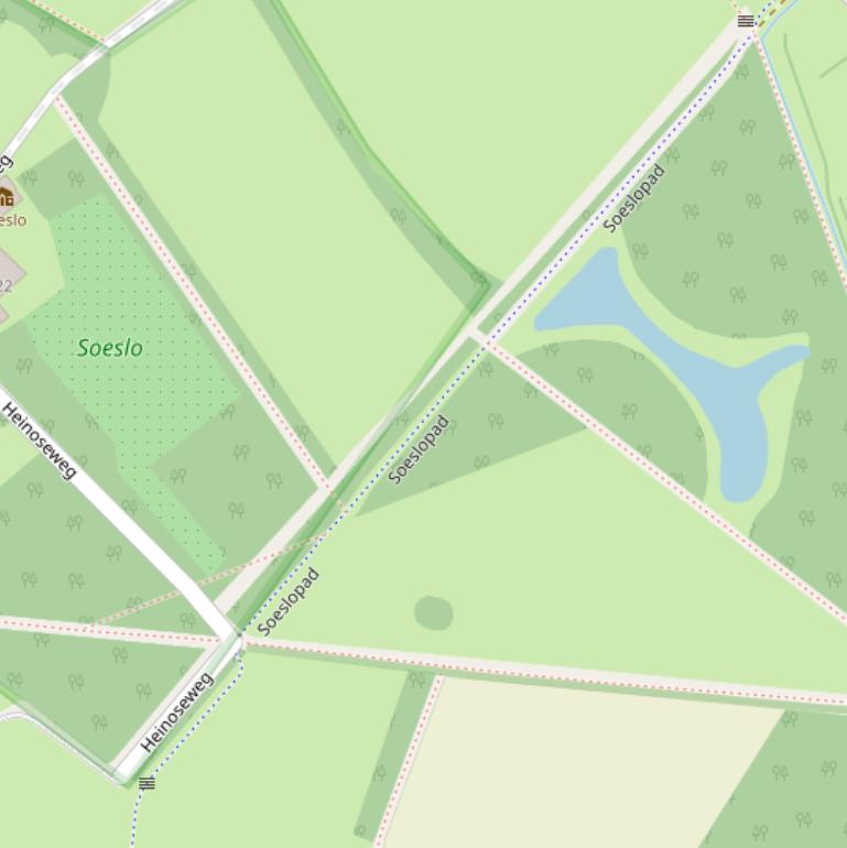 Kaart van het Soeslopad.